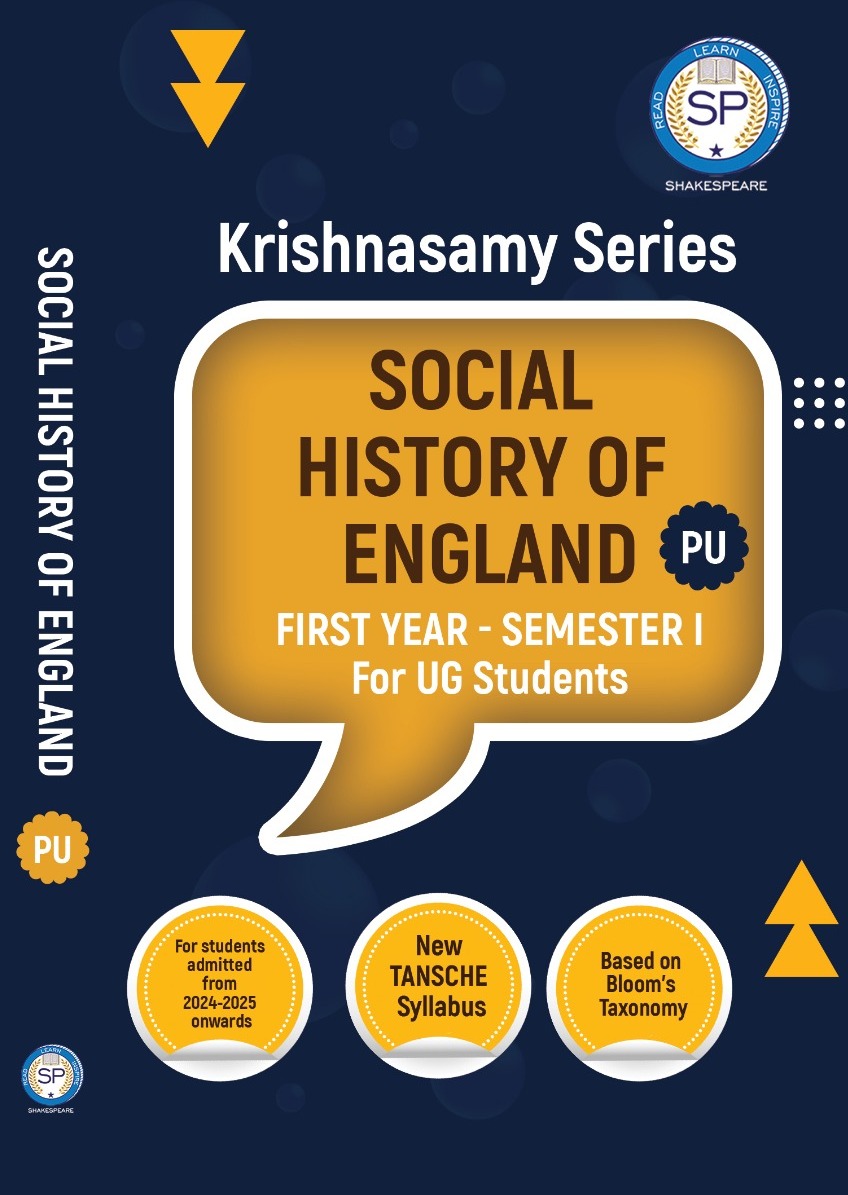 Social History of England - Sem 1 - Periyar University