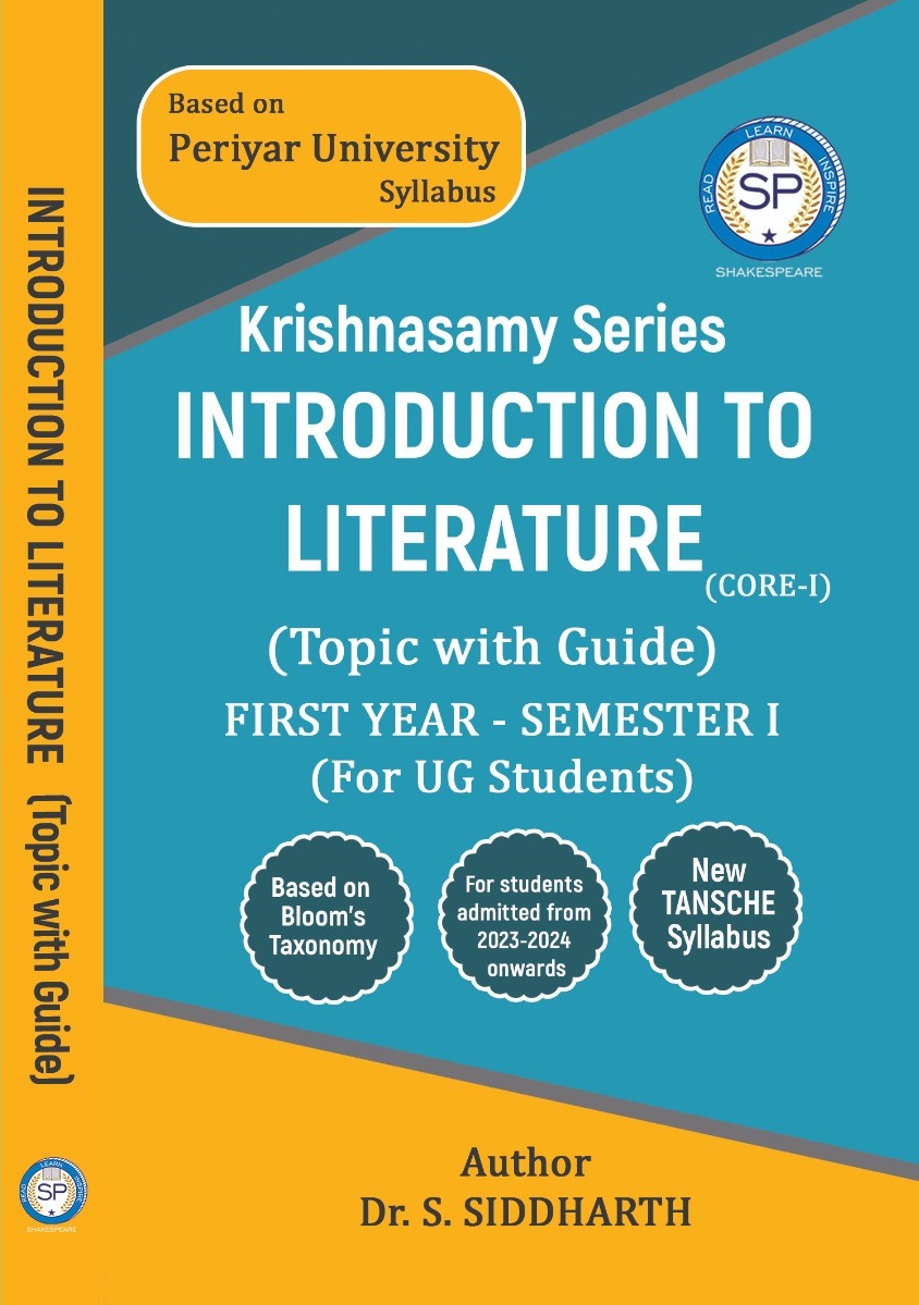 Introduction to Literature Sem 1 - Periyar University