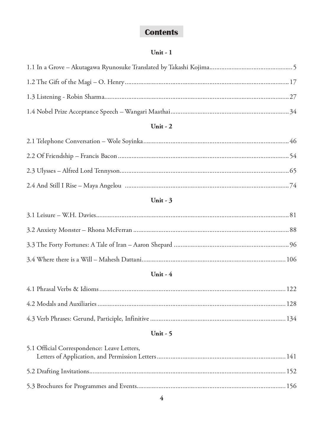 Crown English Sem 3 Textbook